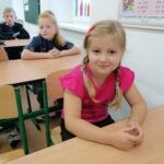 žákyně 1. ročníku školy